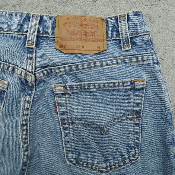 Levi's 551 Vintage Jeans Womens 10M High-Rise Relaxed Fit Tapered Leg 30" Inseam - Picture 15 of 16
